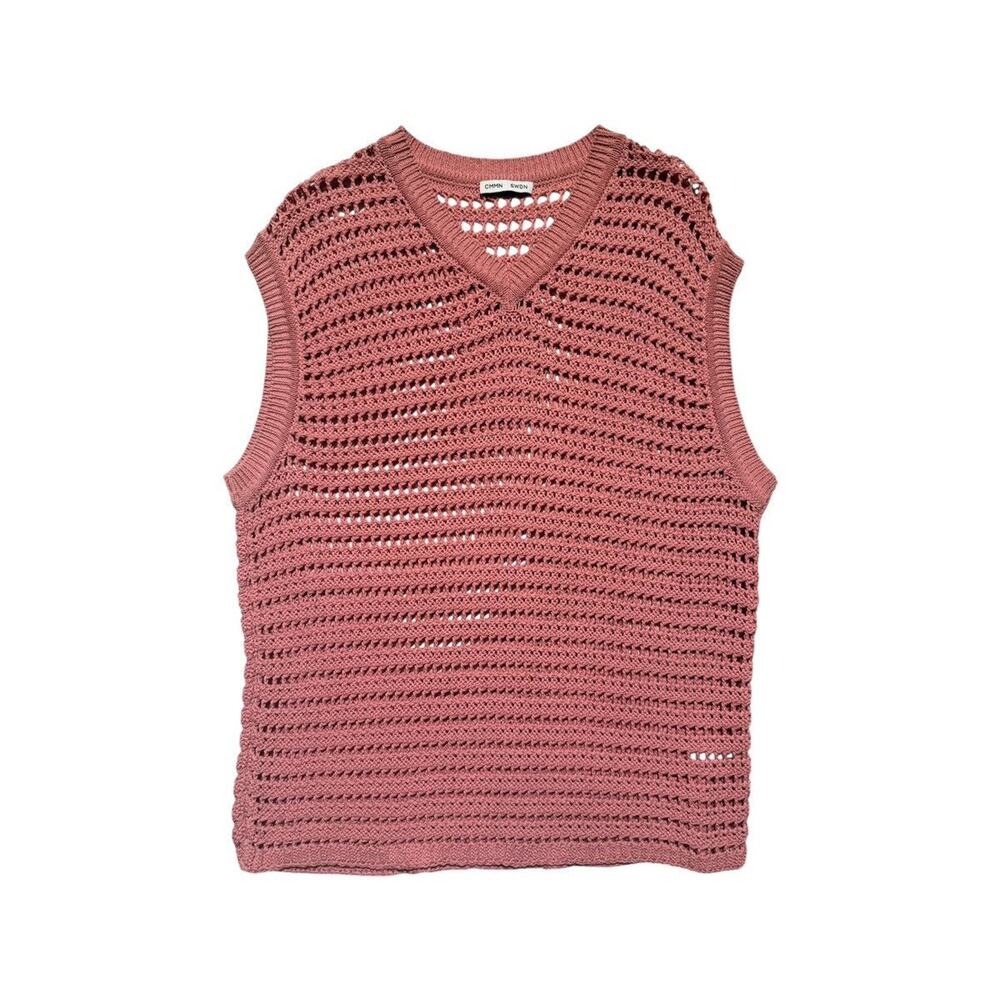 Netted woven tank